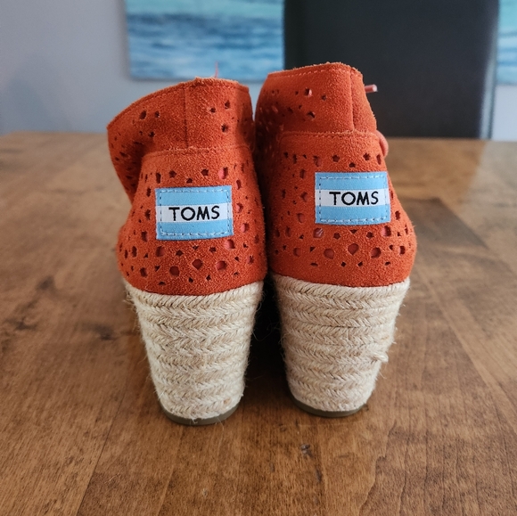 Suede wedges - Tom's size 8 - Picture 2 of 5